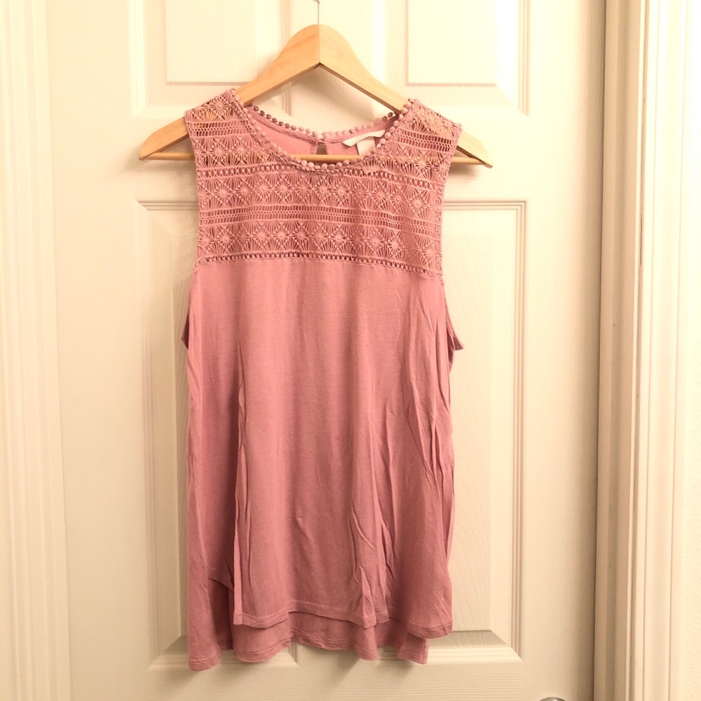 Pink top